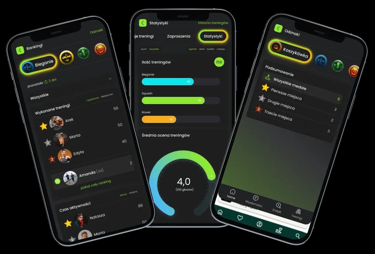 TeamMe - app screenshot