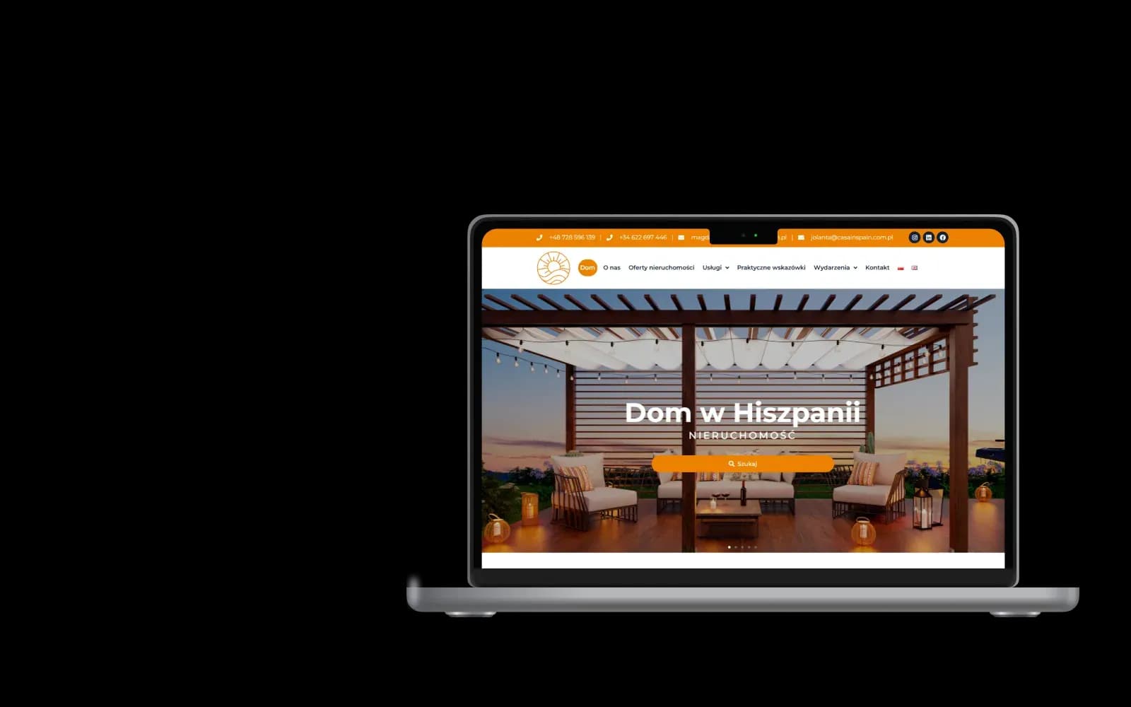 Casa In Spain - website screenshot