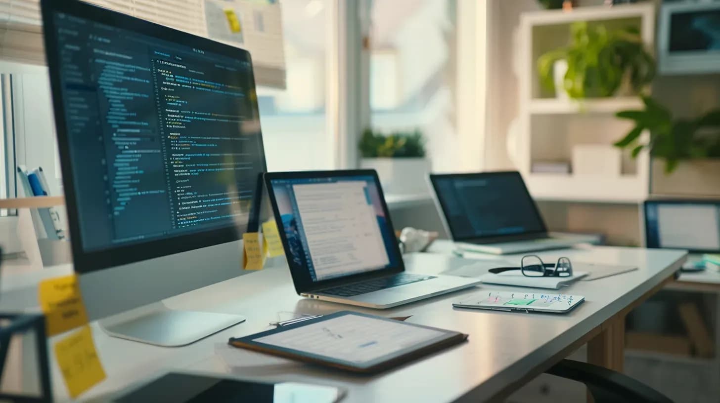 Design studio, UX/UI app design work